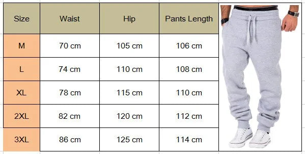 2024 Men's Fashion Loose Sport Gym Joggers