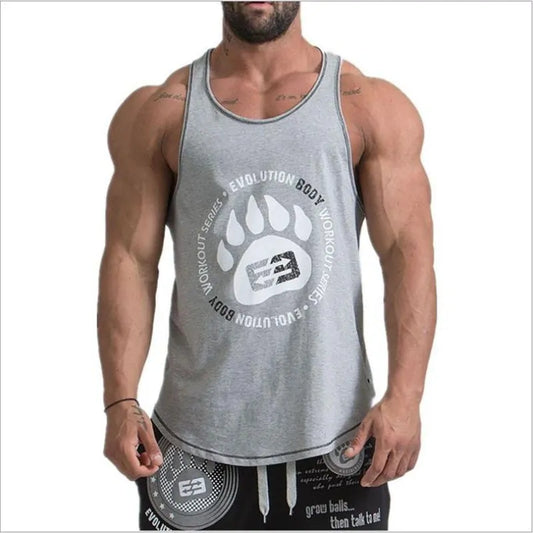 2024 Men's Bodybuilding Stringer Tank Tops: Fitness Singlets